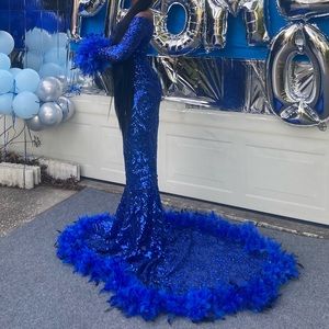 custom sequins prom dress